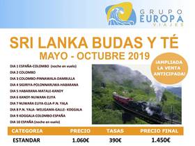 SRI LANKA BUDAS Y TÉ